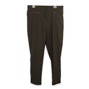 89TH & MADISON Grey  Stretch Pull On Pant Ladies 14